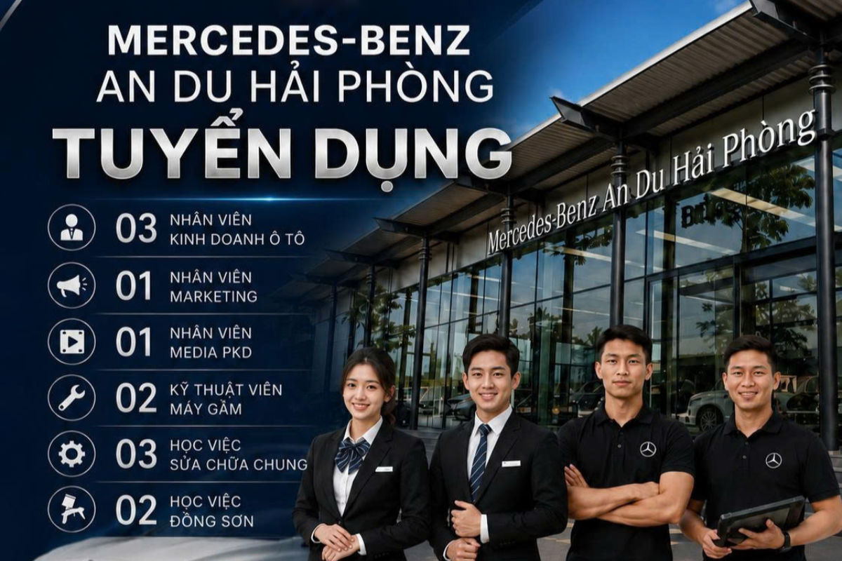 Mercedes-Benz An Du Hải Phòng Tuyển Dụng
