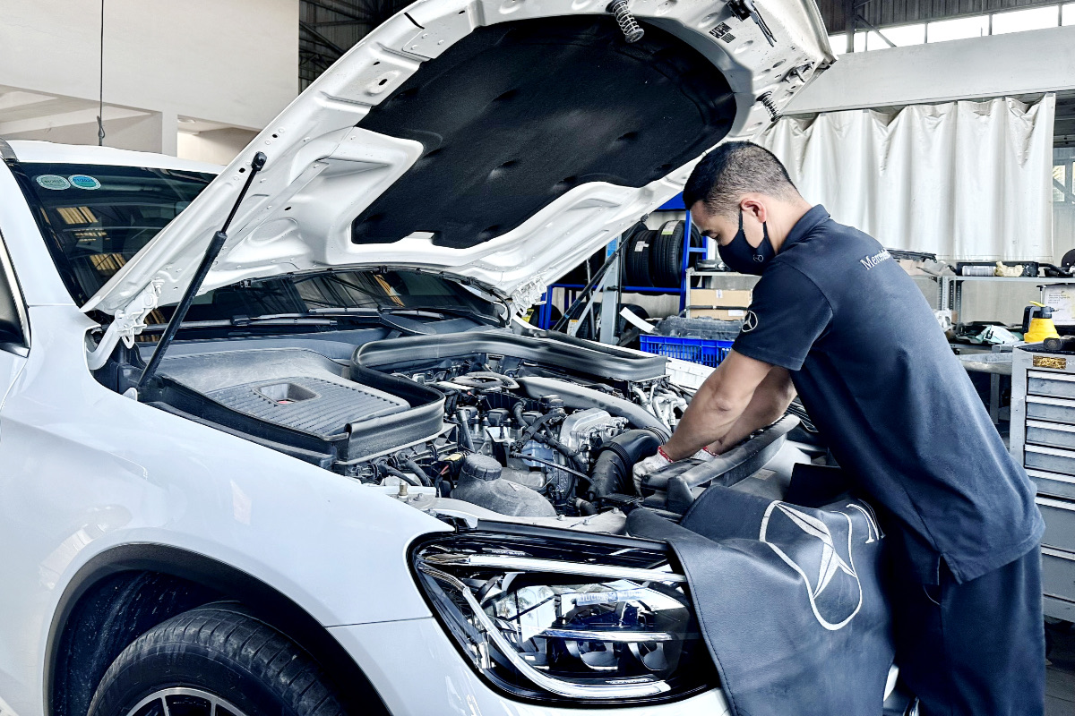 Xưởng dịch vụ chính hãng Mercedes-Benz